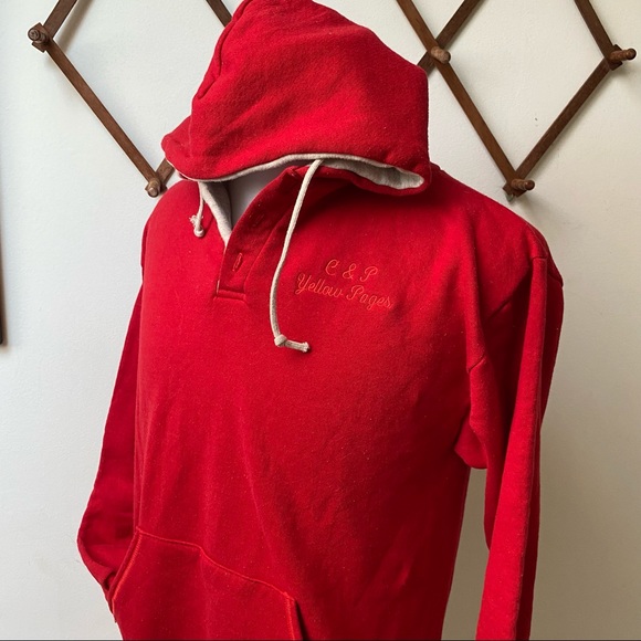 Vintage 1980s Yellow Pages Hoodie - Picture 11 of 16